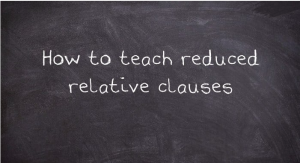 Reduced Relative clauses